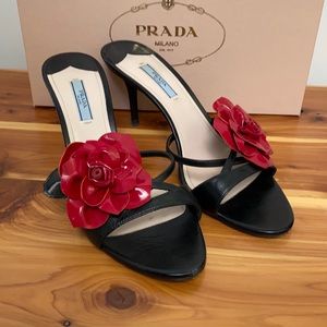 Prada rose heels